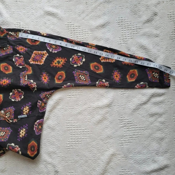 Rough Riders Vintage Style Western Button up Shirt - Picture 10 of 11